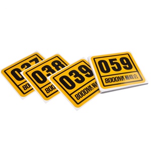 Adhesivo de vinilo personalizado para coche, pegatina anti radar, número - Product Image 2