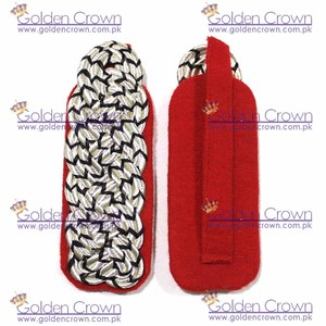 Épaulettes de major prussien à motif ciré, avec cordon métallique, écologiques, personnalisables, pour vêtements de sécurité et d'entraînement, 100% - Product Image 6