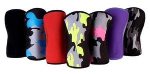 Vente en gros personnalisée 7Mm Gym Sports Haltérophilie Powerlifting Genouillères en néoprène Manchons de compression Genouillère - Product Image 5