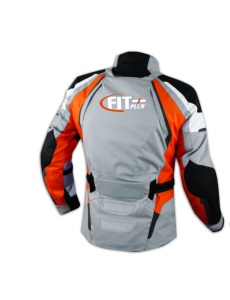 Veste de moto Cordura d'été pour adultes Cool Stylish Print Breathable Waterproof Button Decoration Plus Size Cotton Filled - Product Image 3