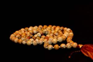 ภาพ108แจสเปอร์ลูกปัดอธิษฐานสร้อยคอสไตล์โบฮีเมียนจิตวิญญาณเครื่องประดับโยคะทำด้วยมือคริสตัลพลอยที่สาม - Product Image 4