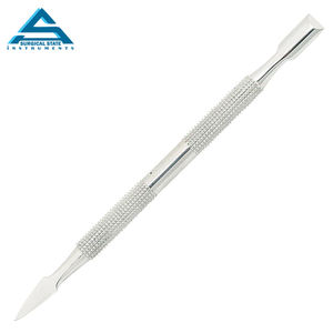 Vente en gros d'outils professionnels de soin des ongles Poussoir en acier inoxydable de style cuillère et bâton de cuticule pour l'art des ongles et soin des cuticules - Product Image 3