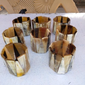 กำไลเขาควายและเขาวัวทำมือ - Product Image 3