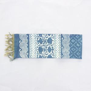 Bufanda de diseñador para mujer, estampado Indigo dahu, Chanderi, venta al por mayor, Dupatta, 100x250 Cm - Product Image 2