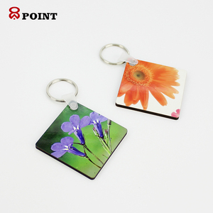 Móc Khóa MDF Vuông Thăng Hoa Tùy Chỉnh Giảm Giá Mạnh 2018 - Product Image 5