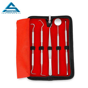 Juego de dientes de dentista de acero inoxidable, herramientas de limpieza bucal, pinzas de sonda - Product Image 3