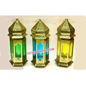 Linternas de estilo marroquí para decoración de bodas, lámparas coloridas de estilo árabe para decoración de bodas - Product Image 1