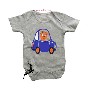 gots certified 100% Organic Cotton OEM Baby Rompers Custom baby clothes bamboo organic cotton baby romper manufacturer india - Product Image 1