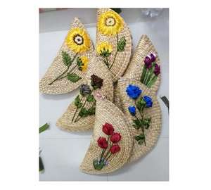 คลัทช์น้ำผักตบชวาแฮนด์เมด/ตะกร้าผักตบชวาสำหรับผู้หญิง (084587176063ทราย) - Product Image 1