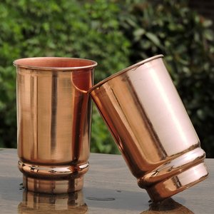 Vasos artesanales de diseño martillado de acero inoxidable 304 seguros para alimentos Tazas de cobre de 16 OZ Puro y hecho a mano para fiestas - Product Image 4