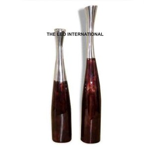 Jarrones de Flores Antiguos de Lujo, Metálicos, para Decoración de Bodas, Estilo Europeo, Aluminio, Precio al por Mayor, Suministro al por Mayor - Product Image 1