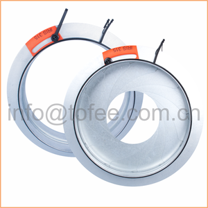 Galvanized steel air volume control <strong>iris</strong> <strong>damper</strong> hvac <strong>iris</strong> <strong>damper</strong> full sizes 80mm 800mm from china supplier - Product Image 6