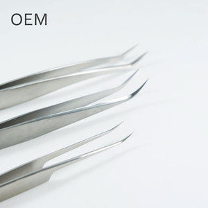 Pince à sourcils LIGTEYES OEM durable fabriquée au Japon pour l'extension des cils - Product Image 1