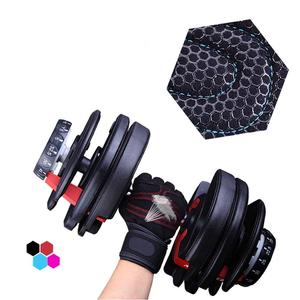 Workout Glove <b>Set</b>, Open Finger, Wrist Support <b>for</b> Men and <b>Women</b>, Textured Non-Slip Grip <b>for</b> Sports, Lifting <b>Weights</b>, Gym Fitness - Product Image 6