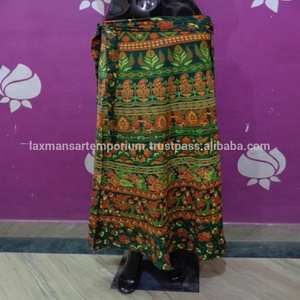 Morepankhi กระโปรงยาวพิมพ์ลายหลากสีกระโปรงยาวพิมพ์ลายจากอินเดีย - Product Image 5