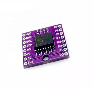 Taidacent Từ Xa Kỹ Thuật Số 8 Bit 100 KHz I2c Đến Cổng Song Song Bus Io Mở Rộng Pcf8574 PCF8574T Io Mở Rộng