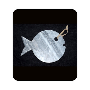 El exportador de confianza ofrece una tabla de cortar de pescado de mármol gris de alta calidad, tarifa al por mayor, cepillado moderno y ecológico para hoteles - Product Image 1