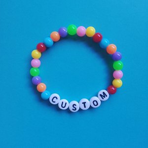 <b>Personalised</b> <b>Beaded</b> <b>Bracelet</b> Handmade Creations Handmade Creations - Product Image 1