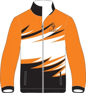 Veste d'échauffement de sport pour homme de haute qualité, coupe-vent et respirante Logo personnalisé Sublimation originale de grande taille pour la saison de printemps - Product Image 6