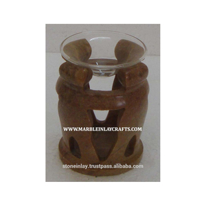 Soapstone Carving Aroma <b>Oil</b> <b>Burner</b> - Product Image 1