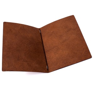 Da <span class=keywords><strong>Menu</strong></span> Nhà Hàng Bìa Nâu PU - Product Image 1