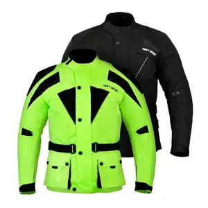 Jaket tekstil Cordura pelindung sepeda motor, jaket motor anti air grosir jaket motor UK