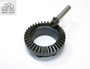 Engrenage conique en spirale droite de haute qualité pour boîte de vitesses conique à faible bruit nouvel état en acier - Product Image 5