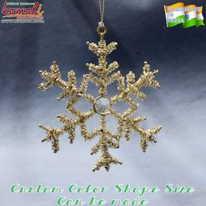 Bolas de copos de nieve hechas a mano, bolas de Navidad decorativas a granel - Product Image 6