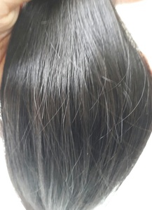 100% vierge cuticule alignée de haute qualité droite vietnamienne bébé fille cheveux humains 30 pouces étiré longueur brut en vrac Bundle - Product Image 4
