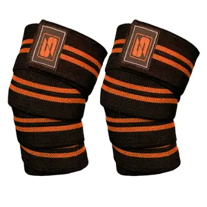 Support de genou réglable et confortable, Compression, levage de poids, genouillère disponible au prix d'usine - Product Image 1