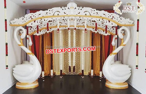 งานแต่งงานมีลักษณะฉูดฉาด devdas mandap สำหรับงานแต่งงานของอินเดียใต้ดีไซน์ราชวงศ์ที่ได้รับความนิยมปรับแต่งได้งานแต่งงานอินเดียไฟเบอร์ Mandap ออสเตรเลีย - Product Image 3