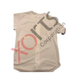 Maillot de baseball personnalisé en gros, respirant, léger, à boutons, à rayures - Product Image 6