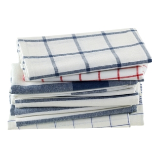 Serviette de cuisine en lin de style noël chiffon de cuisine serviette de nettoyage de cuisine absorbant design rayé non pelucheux - Product Image 6