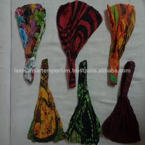 ที่คาดผมผ้าฝ้ายพิมพ์ลายหลากสีสำหรับเด็กผู้หญิงที่คาดผมแฟชั่นสไตล์อินเทรนด์ - Product Image 3