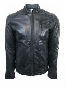 Chaqueta de carreras de cuero hecha para paseos en clima frío con forro térmico y diseño de armadura ligera - Product Image 5