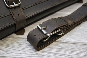 Leather Knife <b>Roll</b> High Quality Knife Bag Chef Knife Case, Chef Wear, , Kitchen Accessories DPL-0005 - Product Image 4