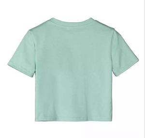 Top corto personalizado de alta calidad para mujer, 100% algodón, ropa de verano Súper suave, camiseta recortada informal de Bangladesh - Product Image 2