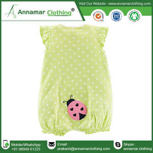Peleles de bebé de punto de algodón orgánico 100%, ropa personalizada para recién nacidos, ropa de bebé certificada, proveedores indios - Product Image 5