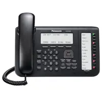 Panasonic KX-NT556 Corded फोन कॉर्ड टेलीफोन 6 लाइनों बैकलिट एलसीडी डिस्प्ले उच्च परिभाषा ऑडियो KX-NS500