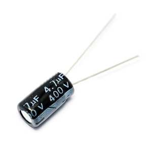 High quality and the lowest price 400 V 4,7 UF electrolytic power capacitor 4,7 UF 400 V 8*12mm - Product Image 1