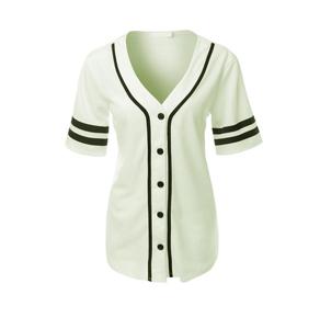 Dames Maillot De Baseball De Baseball Uniforme Sportswear Personnalisé imprimé nom de l'équipe De Baseball Uniforme - Product Image 2