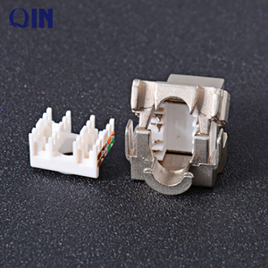 Thâm quyến QIN Cat6/cat6A FTP che chắn kẽm Keystone Modular Jack - Product Image 4