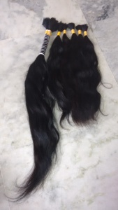 Cabello Natural No químico de grado 12A, extensión de cabello remy sin procesar de alta calidad Solo cabello humano virgen - Product Image 2