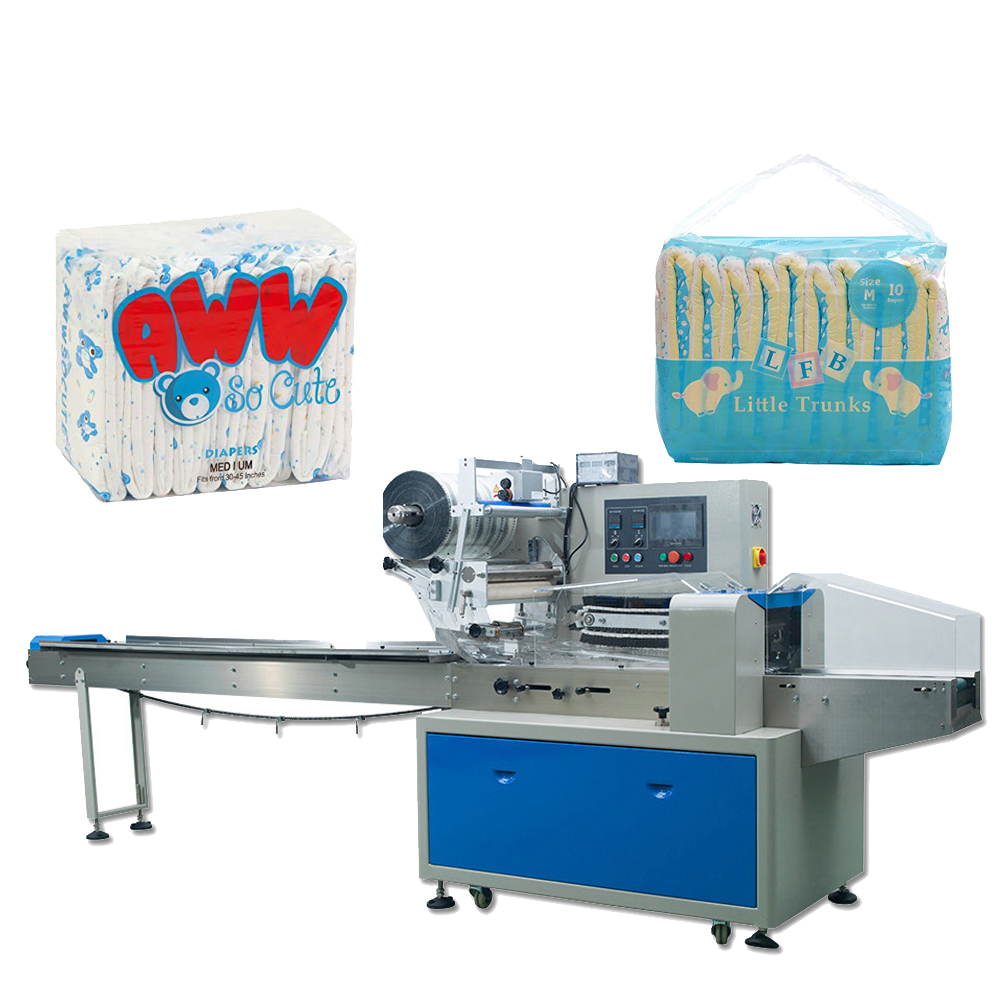 Автоматическая упаковочная машина для детских подгузников