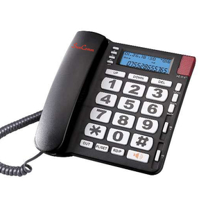 SC-1915 Plastic <b>Big</b> Button Hotel Phone with LCD Display and PSTN Line - Product Image 1