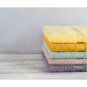 ผ้าขนหนูอาบน้ำเนื้อนุ่มทำจากไมโครไฟเบอร์ผ้าขนหนูอาบน้ำ2025หรูหราสวมใส่สบายส่งออกราคาถูกที่สุดในอินเดีย - Product Image 2