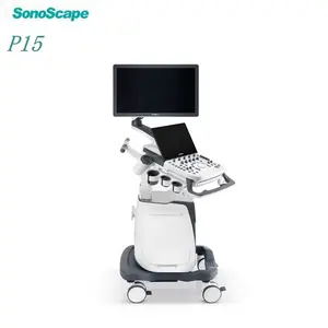 Hot Koop Sonoscape P15 Kleur Doppler Ultrasound Machine Trolley Ultrasound