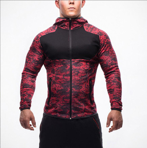 Rash guard type hommes sport gym Sweat à capuche respirant - Product Image 5