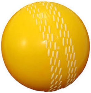 Pelota de Cricket HRM-MND-2155 Hecha con Goma y Costuras Cosidas, Tamaño y Empaque Personalizables, para Entrenamiento Profesional y Uso en Exteriores - Product Image 1