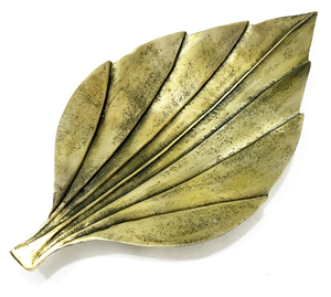 Plateau à fruits en argent avec des feuilles, plateau de service en métal, LOGO personnalisé, forme UNIQUE et DESIGN décoratif, vente en gros - Product Image 5